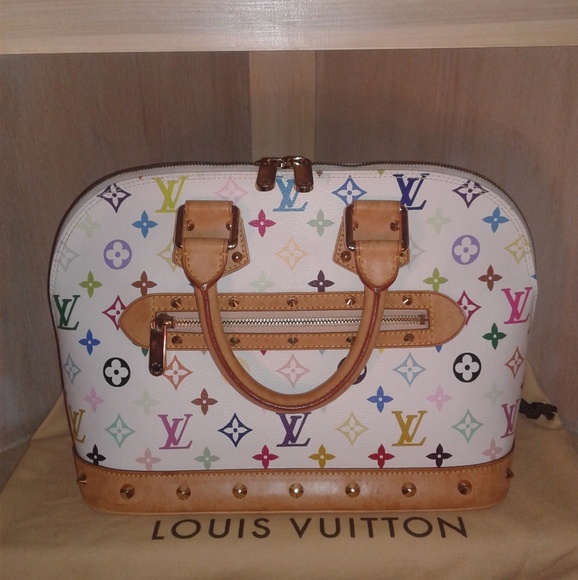 Louis Vuitton Handbags - Authentic Louis Vuitton Murakami Multicolor Alma